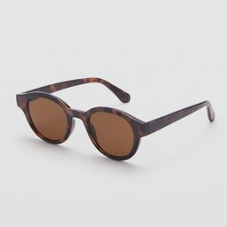 MANGO Women Round Sunglasses with UV Protected Lens 87940578-44