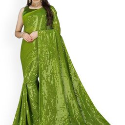THE52 Embellished Sequinned Saree-picture-40