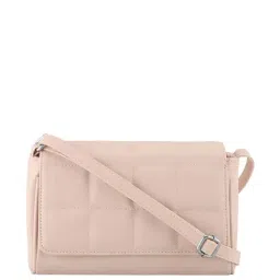 Fastrack Pink Quilted Small Sling Handbag-picture-24