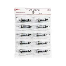 IDEC UP Series Small Indicator Light Round Projection Built-In Resistor, UP7-2478YPN10 (Set of 10)-picture-22