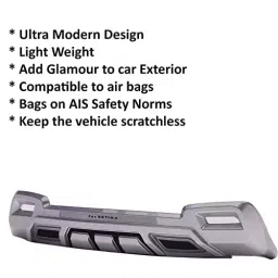 Auto Pearl Bumper Diffuser Reflector ABS Rear Compatible For Maruti Suzuki Ertiga, Diffuser_Ertiga_Rear image 2