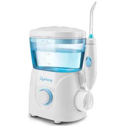 Lifelong LLDC27 Table Top Flosser, 10 Pressure Modes and 600ml Tank for Flossing at Home (White)-0