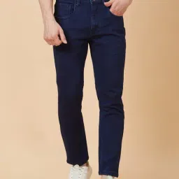Globus Dark Indigo Slim Fit Lightly Washed Jeans-image-7