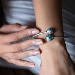 Shaya Antique 92.5 Sterling Silver No Gaitkeeping Bracelet for Women-image-31