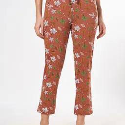 Dreamz by Pantaloons Women Printed Cotton Lounge Pants-picture-30