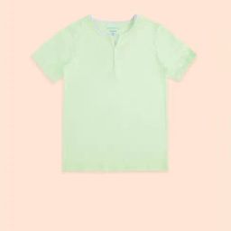 Pantaloons Junior Mint Green Cotton Regular Fit T-Shirt-image-64