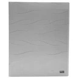 Solo CC 115 Meeting Folder (with secure expandable pocket) A4 - Grey image 2