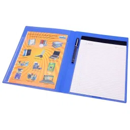 Solo CC 115 Meeting Folder (with secure expandable pocket) A4 - Grey image 3