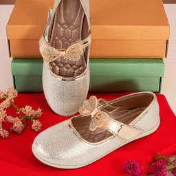 Freeplay Girls Embellished Party Ballerinas With Butterfly Bows-picture-18
