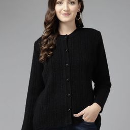 Cayman Women Cable Knit Cardigan-picture-10
