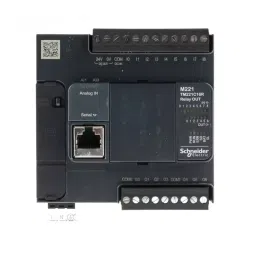 Schneider Electric Modicon M221 Series PLC CPU 240 V Supply Digital Output 16-Input, TM221C16R-42