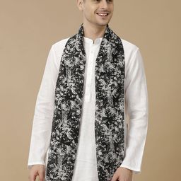 Linen Club Unisex Printed Stole-image-43