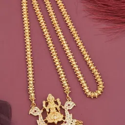 Princy Enterprise Gold-Plated Brass Necklace-image-92