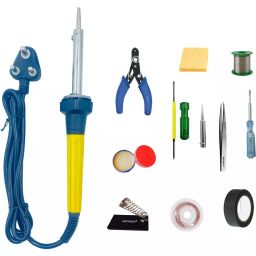 Fadman Soldering Iron Kit Combo Pack Of 12 60 W Simple (Flat Tip)-37