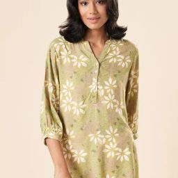 Akkriti by Pantaloons Green Printed Tunic-picture-28