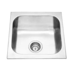 Jayna Signature Collection Galaxy 19x16 inch Anti-Scratch Finish Stainless Steel Single Bowl Kitchen Sink with Beading, SBFB 01-image-64