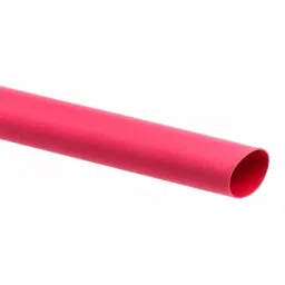RS PRO Heat Shrink Tube Red Polyolefin 12.7 mm sleeve 1.2 m length, 398278-27