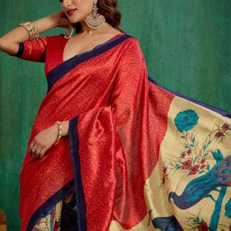 Sangria Floral Printed Saree-picture-30