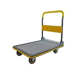 Bigapple 150 Kg Capacity Yellow Foldable Platform Trolley TRLSPHMT-picture-15