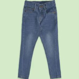 Pantaloons Junior Blue Tapered Fit Jeans-picture-39