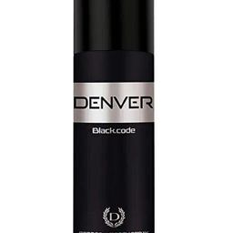 Denver Black Code Deodorant for Men - 200 ml-image-3