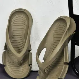 Woodland Men's Beige Flip Flops-36