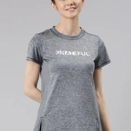 Enamor Stone Grey Graphic Print Sports T-Shirt-image-30