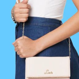 Lavie Ava Pearl Small Fold Over Clutch-image-88