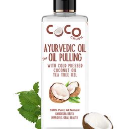 Coco Crush Ayurvedic Virgin Coconut & Tea Tree Oil for Oil Pulling, 50ml-image-50