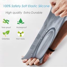 SHIFTER Silicone Stretchable Swimming Cap image 3
