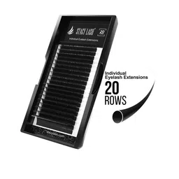 STACY LASH 20-Rows Individual False Eyelash Extensions - Curl C image 2