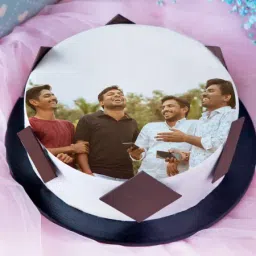 Photo Cake for Best Friends (Half Kg)-image-66