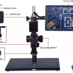 Insize 5303-AF103 Digital Auto Focus Microscope with Display 20x-123x-picture-14