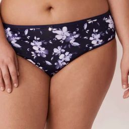 La Vie En Rose Navy Floral Print Panty-image-48