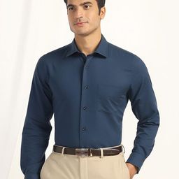 Blackberrys Men Slim Fit Opaque Casual Shirt-image-78