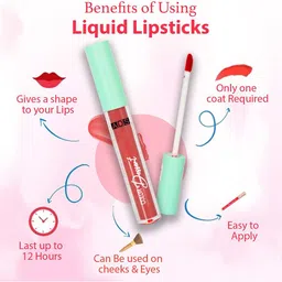 A.D.S Set Of 3 Ultra Long-Lasting Liquid Matte Lipstick-4ml Each-06-14-15 image 3