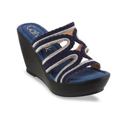 Catwalk Colourblocked Wedge Sandals-image-51