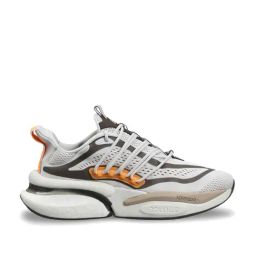 Adidas Men's AlphaBoost V1 Grey Running Shoes-image-54