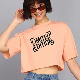 Adyavastram Women Typography Printed Pockets T-shirt-picture-49