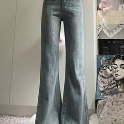 StyleCast Women Wide Leg High-Rise Denim Jeans-picture-35