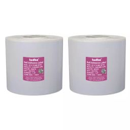 Tudko 62x70 mm 80 GSM 1 UP Self Adhesive Paper Label White (Pack of 2 Pcs)-image-64