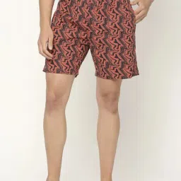 UnderJeans by Spykar Dusty Pink Printed Boxers-image-49