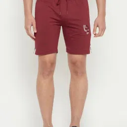 Duke Wine Mix Regular Fit Printed Shorts-image-23