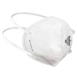 Karam RFH02 Non-Woven Polypropylene Soft Fabric White FFP2 S Face Mask with Headbands-picture-10