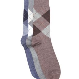 INVICTUS Men Set of 3 Patterned Above Ankle-Length Socks image 3