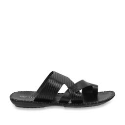 Metro Men's Black Toe Ring Sandals-image-86