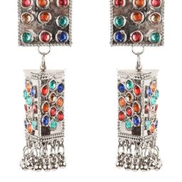 muccasacra Multicoloured Alloy Earrings-image-32