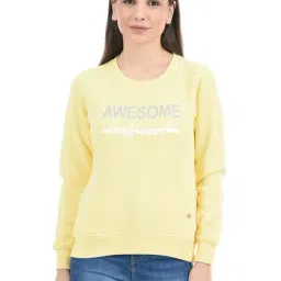 Cloak & Decker by Monte Carlo Yellow Printed Pullover-image-31