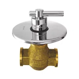 PLUMBER ULTRA Wall Mounted Chrome Finish Flush Cock 25 mm, UT-6601-8