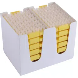 Abdos P10152 Polypropylene 2-200 ?l Pipette Tip With Refill Pack-12